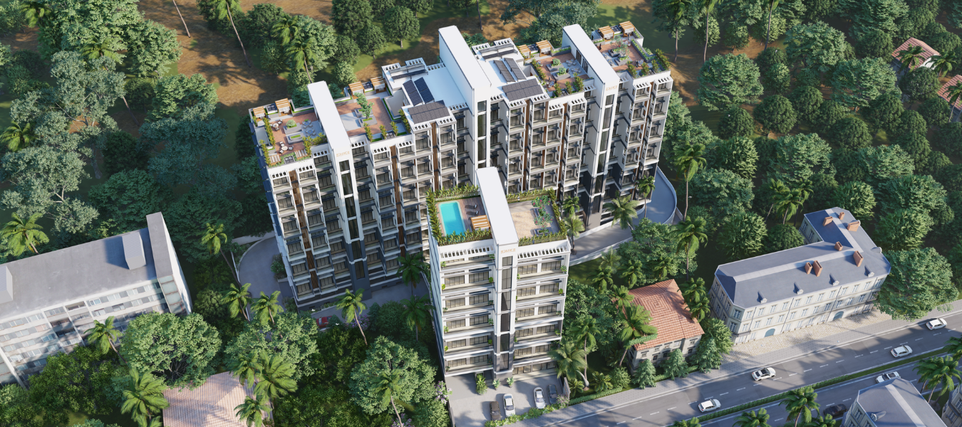 Building Top View